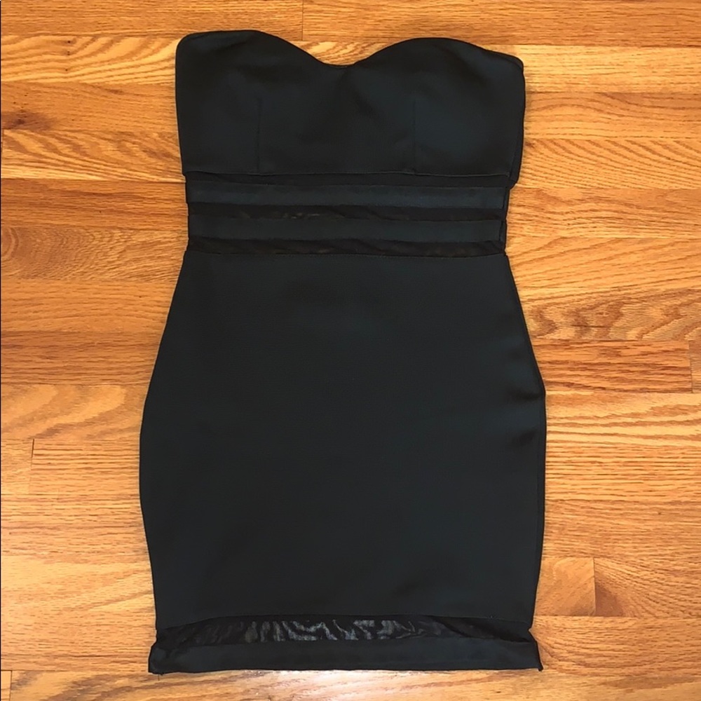 NWOT Wow Couture strapless dress - Picture 7 of 8